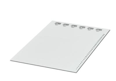 Phoenix Contact ESL 29X8 0808257 LARGE FORMAT INSERT STRIP PERFORATED ESL Series