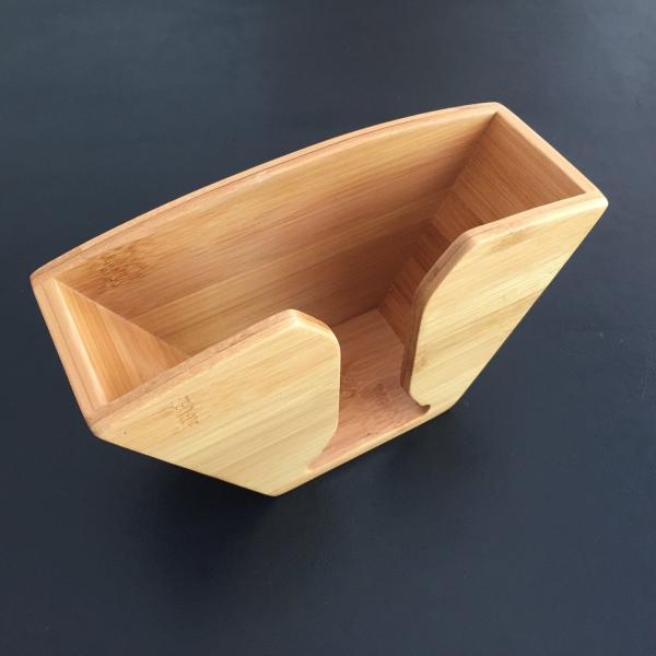 Эко-дружественный бамбуковый салфетки держатели ручной бумажной полотенце распределитель