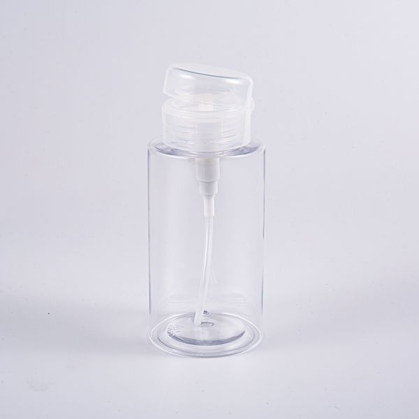 300ml PET Lotion Pump Bottle Chemical Resistant for Makeup Remover