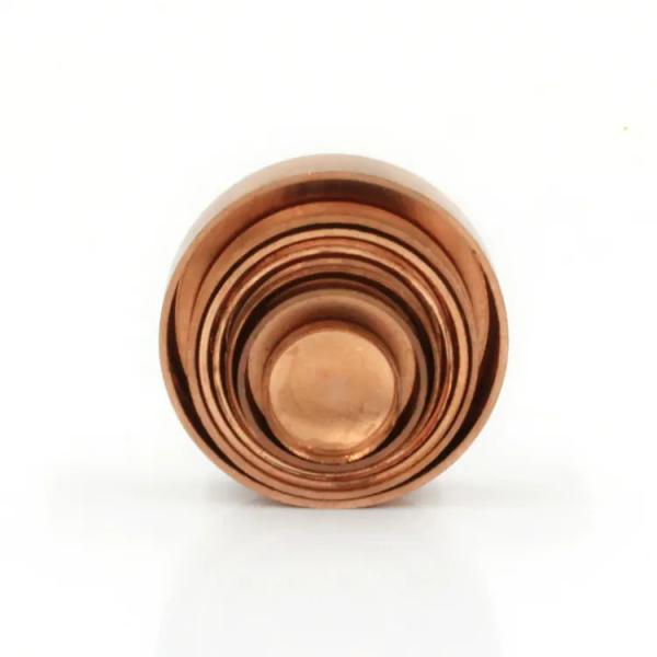 K65 Copper Solder End Cap for Refrigeration, HVAC Tube Sealing Cap, Durable Leak-Proof Pipe Cover