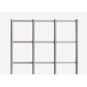 Painéis de malha de arame elétrico soldado de PVC eletrogalvanizado forte Estrutura sólida com resistência à corrosão