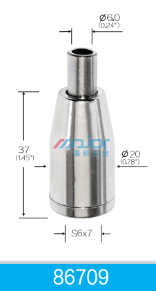 Long Base Cable Gripper for Lighting Suspension Nickel Plated Easy Installation