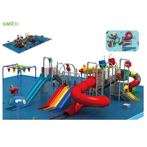 OEM Service Commercial Water Slides Kids Garden Outdoor Big Waterslides