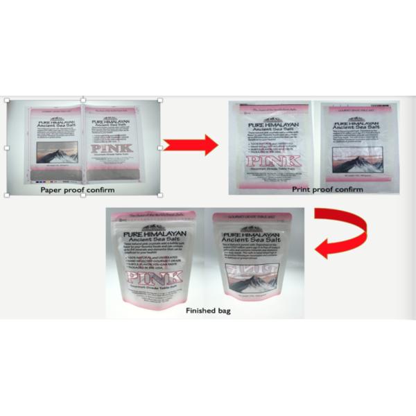 Disposable Food Packaging Pouch Potato Chip Bag Packaging Back Seal