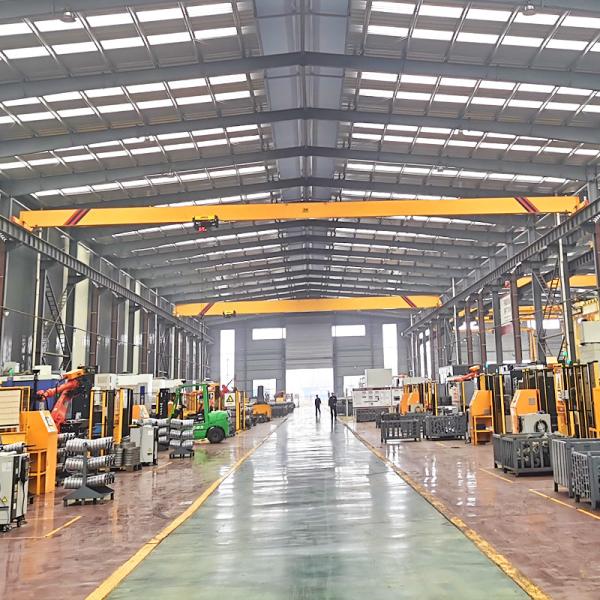 Lightweight Single Girder Bridge Eot Crane 50hz European Standard
