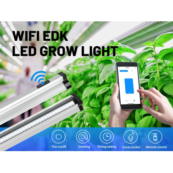 Led Grow Lights 24w Waterproof WIFI Control LED Plant Lamps For Microgreens Hydroponics Indoor Farms
