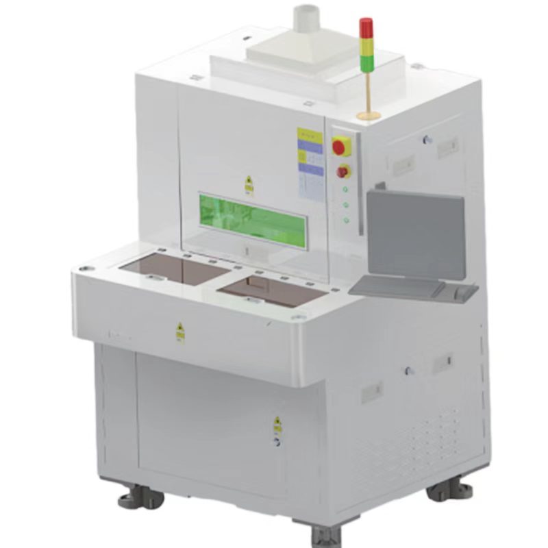 Advanced Vertical Dual-Station Pulse Laser Soldering Machine for Electronics Manufacturing