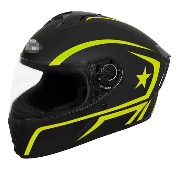 Customized Full Face Off Road Motorcycle Helmet with Dual PC Visor DOT Certified