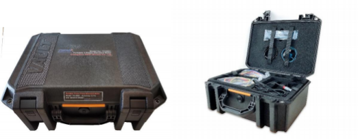 Calibrador portátil de três fases para medição precisa de tensão e corrente