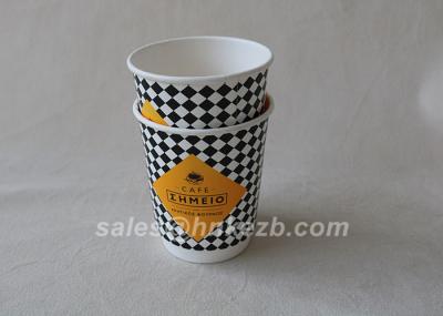 Customized 12oz Hot Drink Paper Cups Food Grade Hot Beverage Cups Virgin Paper