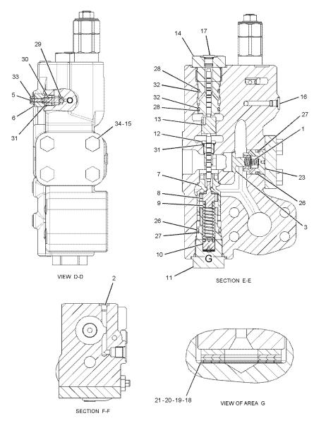 CAT 455-2663 424-937 Main Control Valve 349E 349F 352 Mining Construction Demolition Engineering Machinery Parts