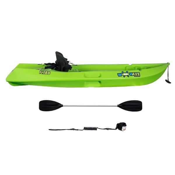 Standard Features 1 Person Sit On Top Kayak for Water Sport Fishing Includes Paddle