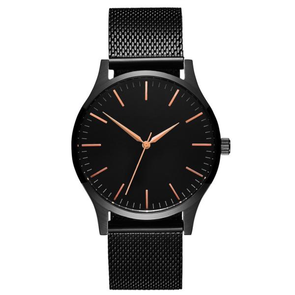 Sapphire Crystal Mens Stainless Steel Watches 3 Atm Water Proof Japanese Quartz