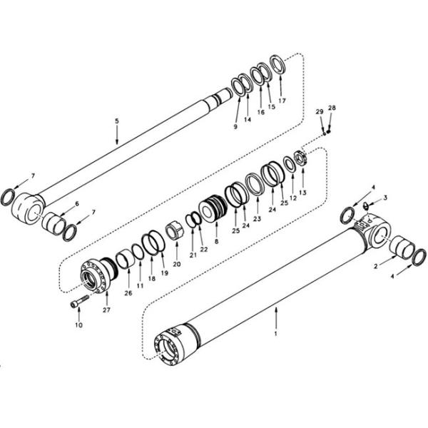  Boom Arm Bucket Seal Kit EC360 SA8148 - 16130 SA8148 - 16140 SA8148 - 16150