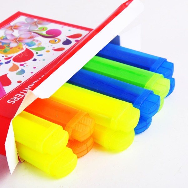 Custom logo reliable quality fluorescent color marker pen set