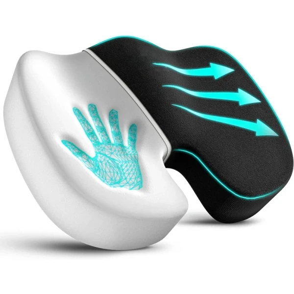 Experience Unmatched Comfort while Driving with Memory Foam Orthopedic Seat Cushion