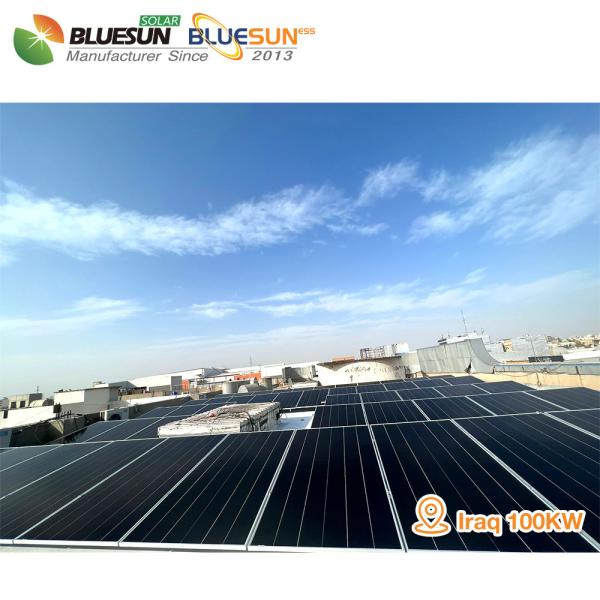 Bluesun 12v-100ah Home Battery Storage System Lifepo4 Solar Lithium Ion Stackable with Smart BMS & CAN Communication Port