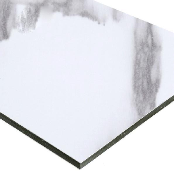 Painel composto 0.3mm de alumínio Nontoxic do granito 6000mm