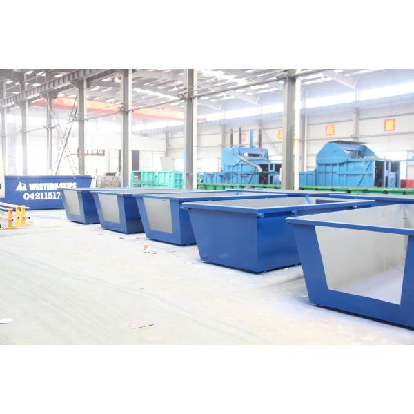 Eco Friendly Rubbish Skip Bin 1000L/H Building Waste Skip Bin 2CBM-50CBM
