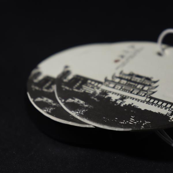 Customizable Hanging Paper Air Freshener Clean Mind For Hotel