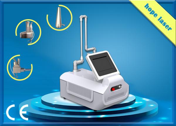 Acne Scar Removal Co2 Fractional Laser Machine 30W 10600 nm 75, 000 W / Cm²
