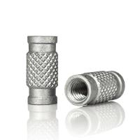 Corrosion Resistant Stainless Steel Insert Nut With Polished Finish And Diamond Knurled