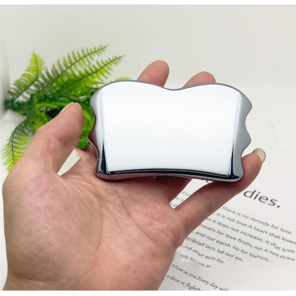Terahertz Gua Sha Stone for Face Eyes Neck Hot Cold Massaging Scrapping Board to Relieve Pain and Improve Body Muscles