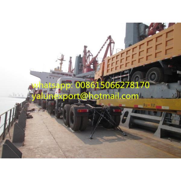 China Beiben north benz 380hp camion tracteur power star haulage truck head low price for export