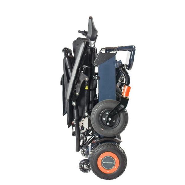 Lightweight Foldable Electric Wheelchair Lithium Ion Battery