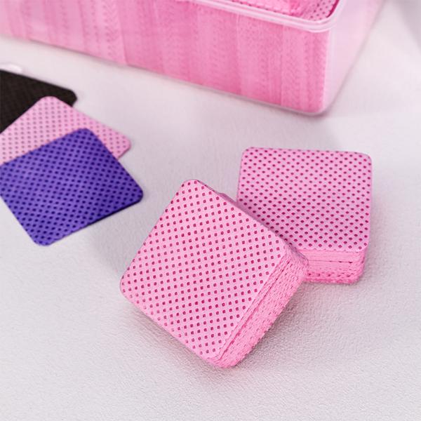 Lint sans lingettes 400pcs/boîte Polissage pour ongles