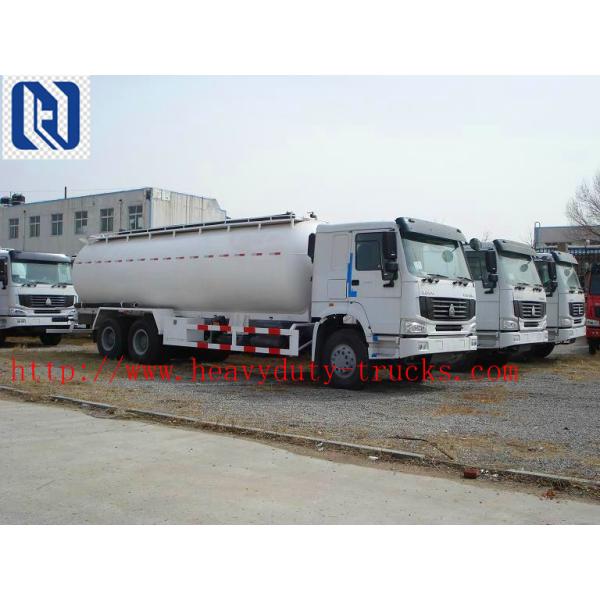 50M3 Bulk Cement Semi Trailer Trucks with 3 Pcs 13T Fuwa Brand Axles and Weichai engine Bohai Air compressor