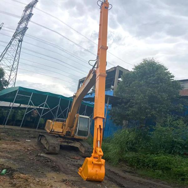 Braço telescópico do Dipper de VOLVO, máquina escavadora Telescopic Boom de 14m na venda