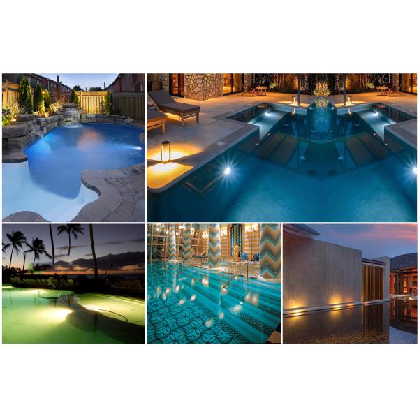 DMX512 контролируют подводный цвет фар 12W RGB СИД изменяя IP68