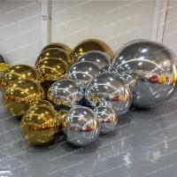 Ballon miroir gonflable réfléchissant argenté suspendu géant Ballon miroir gonflable décoratif intérieur