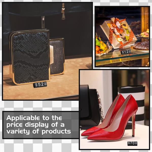 ABS пластиковый ювелирный дисплей Тэги держатель для элегантной презентации вашей коллекции