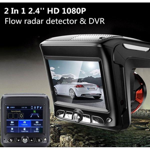 Dual Lens GPS 2.4inch 1080P Mini Dash Cam Front And Rear Night Vision