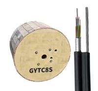 GYTC8S Fig. 8 Cable blindé en fibre optique 4 6 8 12 24 céréales pour la communication extérieure