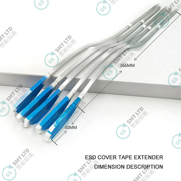 GSM11 Series SMT Splice Cover Tape Extender with Non-Skid PET Material, Strong Adhesive Bond, and Versatile Size Options