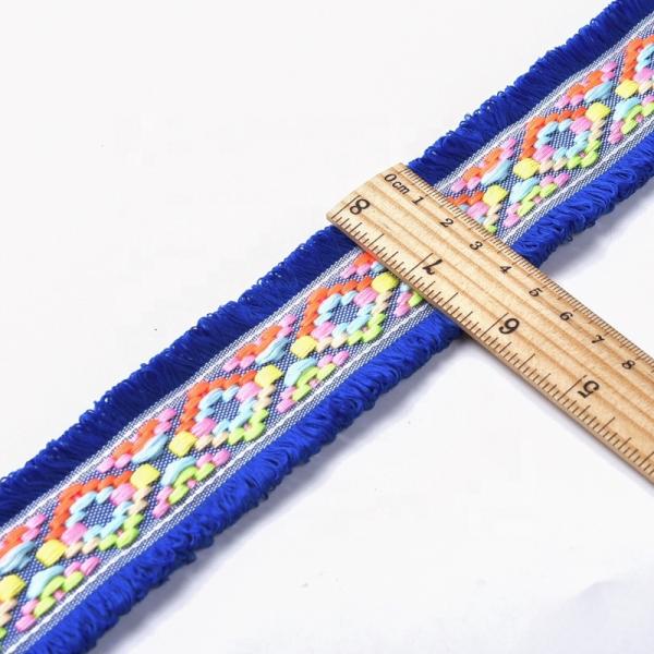 Отделка ленты жаккарда полиэстера 20KJ59 Eco дружелюбная 4.5cm