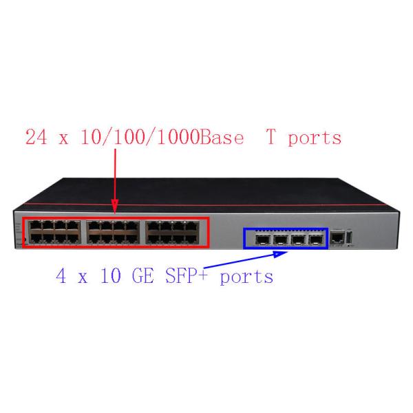 Powerful 24-Port Managed Switch S5735-L24T4X-A1 with 10/100/1000BASE-T Ethernet Ports