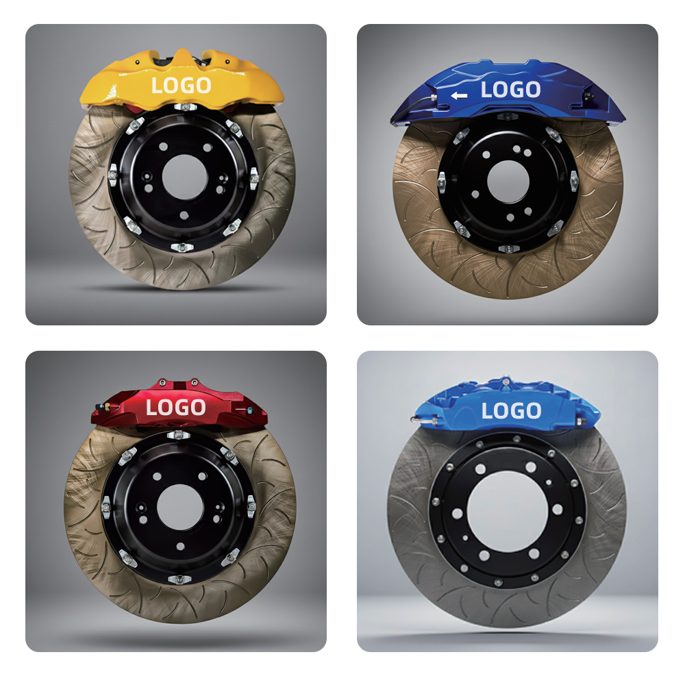 Zpartners High Performance Big Brake Kits Auto Break System 2 4 6 8 Pistons Racing Car Brakes Caliper for BMW Hyundai Benz