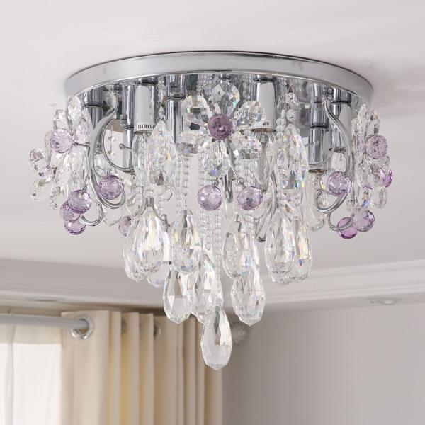 Contemporary crystal ceiling lights For Living room Bedroom Kitchen Fixtures (WH-CA-13)
