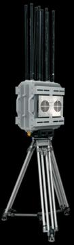 Fixed Omnidirectional Drone Jammer 2000M Long Range Uav Detection Jamming System