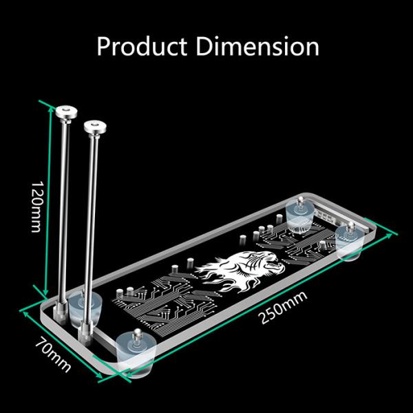 Видеокарта 16X вертикальное Kickstand PCI e 3,0 со светом СИД RGB и расширением Cabl PCI-E