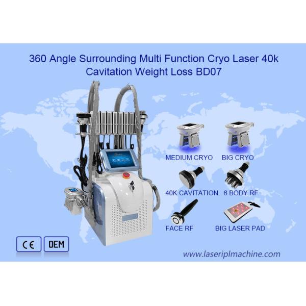 4台1台の40kキャビテーションRF携帯用Cryolipolysis機械に付き