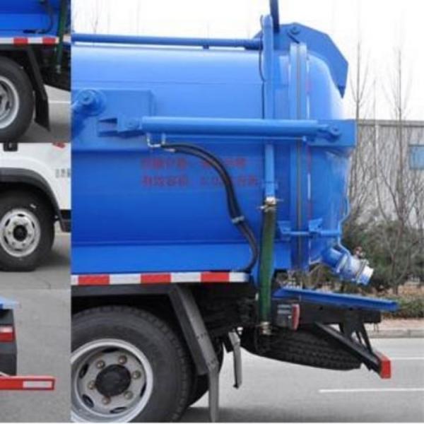 5m3 5000L 9.1tons Sewer Suction Truck Strong Power For Efficient Work