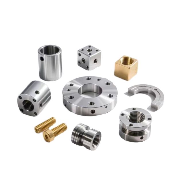 CNC Machining Custom Non-Standard Hardware Parts Precision Brass and Stainless Steel Gong Lathe Drilling Broaching Type