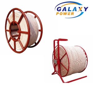 Braided 8mm Nylon Electrical Wire Pulling Steel Wire Rope Pilot Rope
