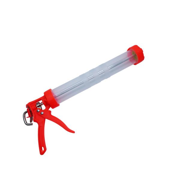 Construction 600ML 20OZ Manual Sausage Pack Caulking Gun with Needle