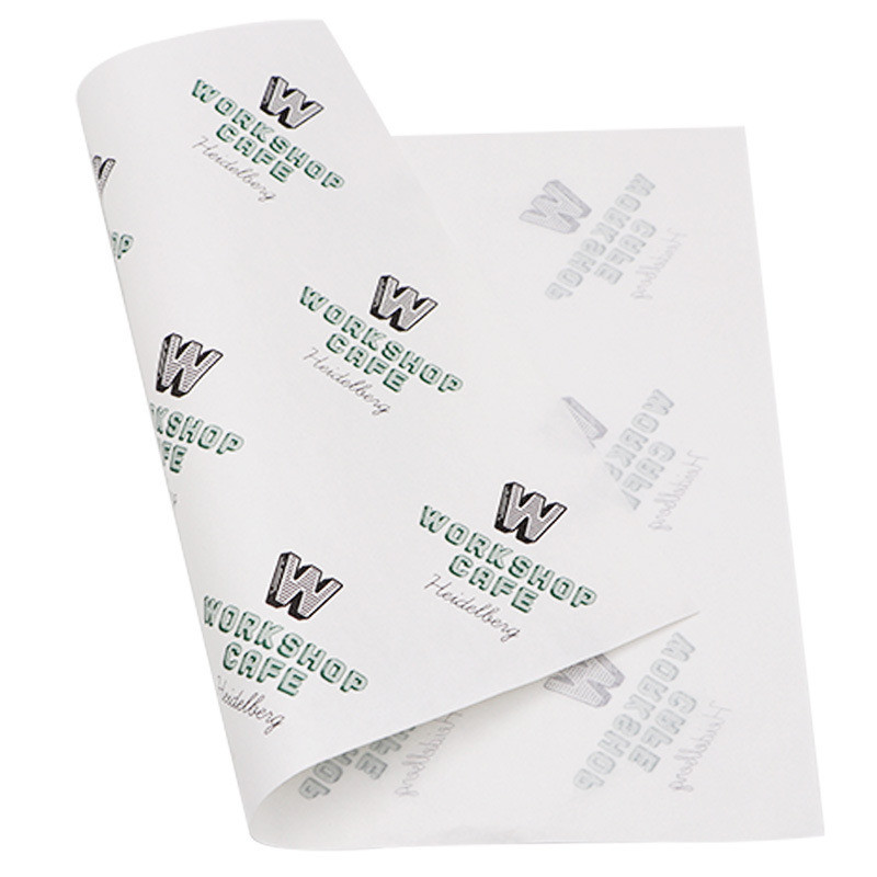 Customized Colour Greaseproof Wrapping for Baking and Microwave Desserts Made of Paper